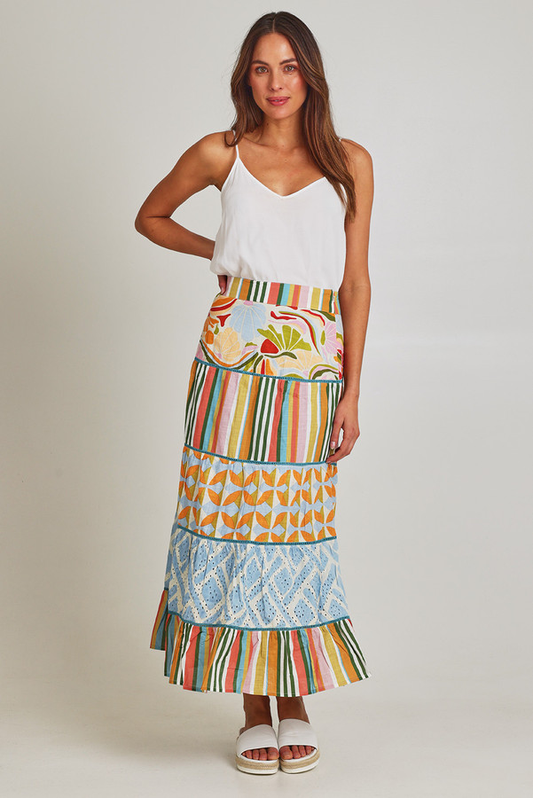 Boom Shankar Mira Skirt - Spliced Colada