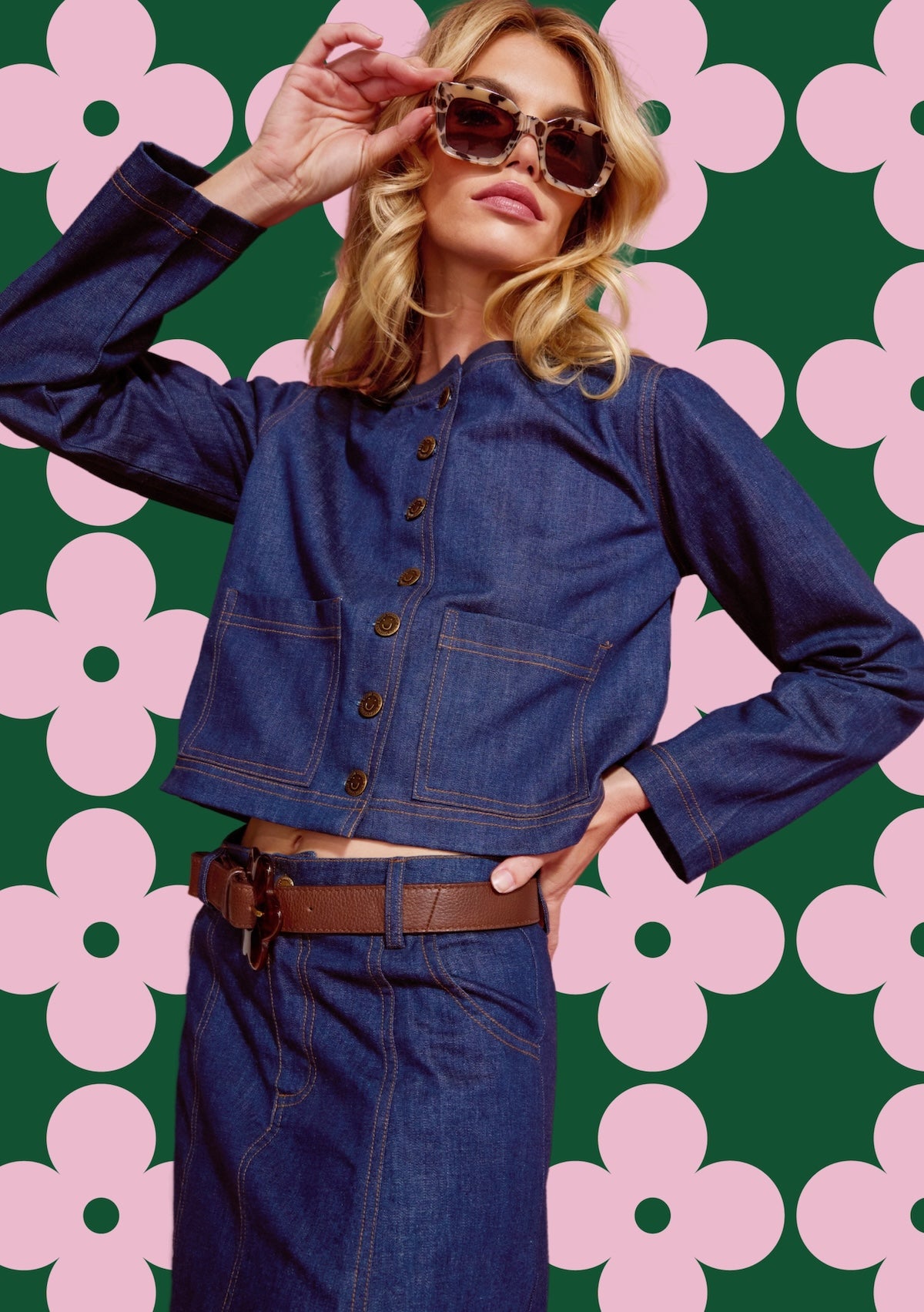 Boom Shankar Fumiko Jacket - Dark Denim