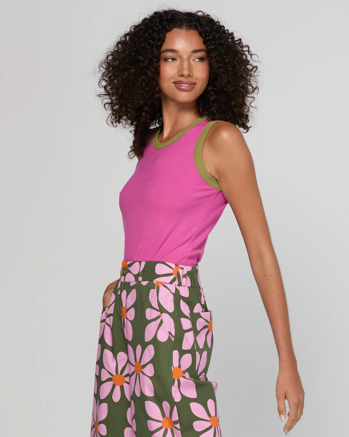 Boom Shankar Bellissimo Tank - Raspberry