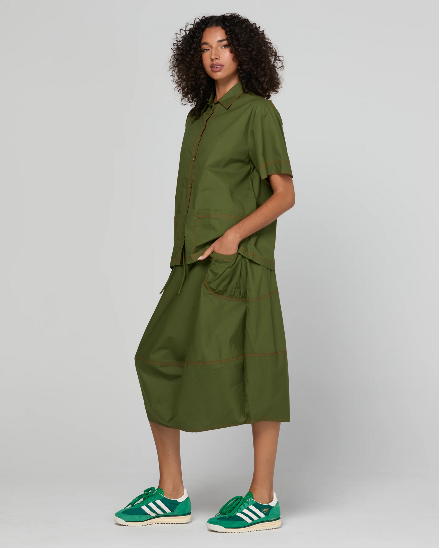 Boom Shankar Hatsu Shirt - Chive