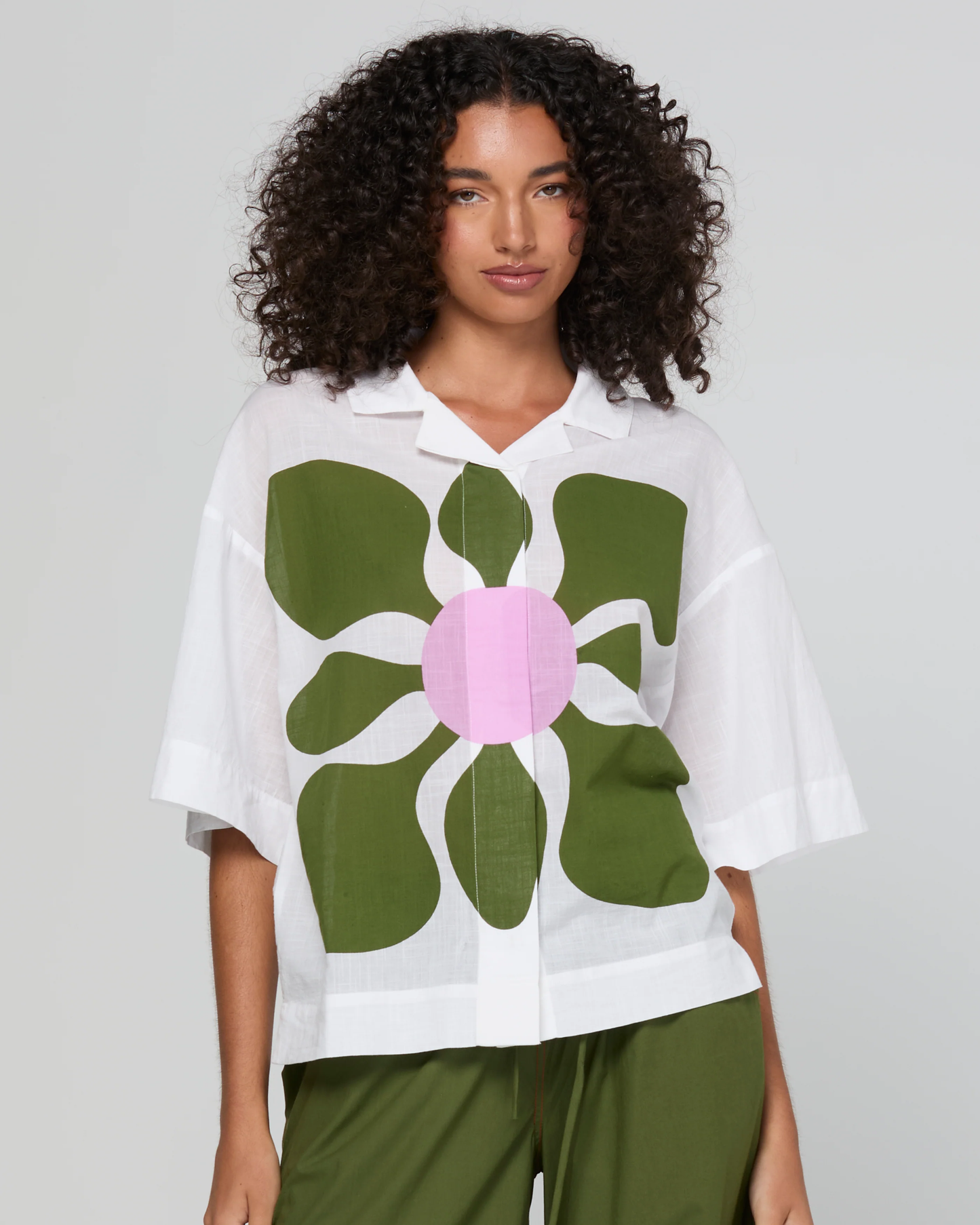 Boom Shankar Dahlia Shirt - Cosmos