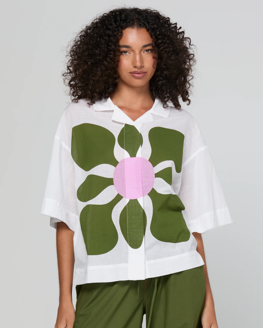 Boom Shankar Dahlia Shirt - Cosmos