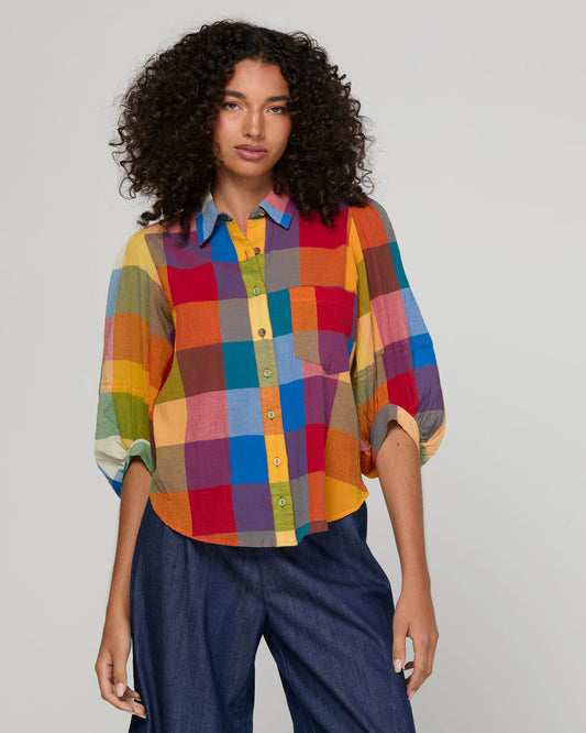 Boom Shankar Pari Shirt - Kingston Check