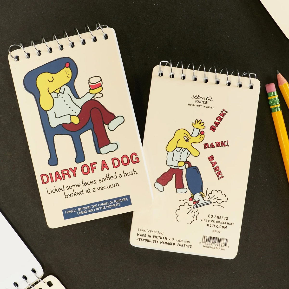 Spiral Notebooks - Diary Of A Dog