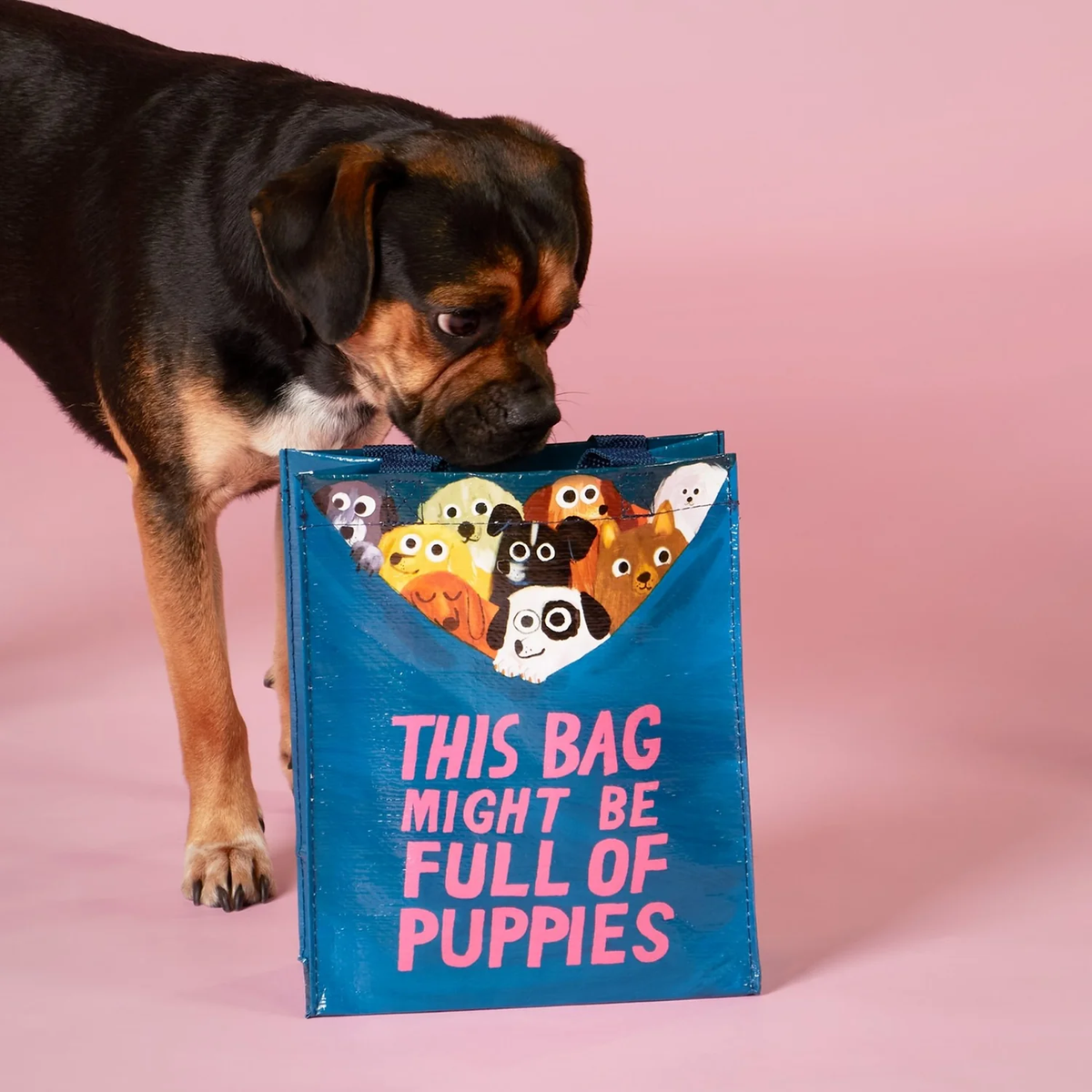 Handy Tote - Bag Full of Puppies