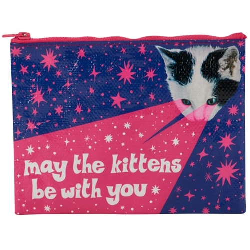 Zipper Pouch - Kittens Be With You