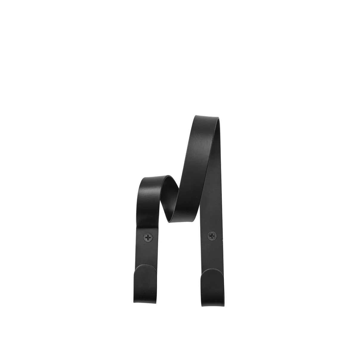 Broste Hook Ribbon Double - Black
