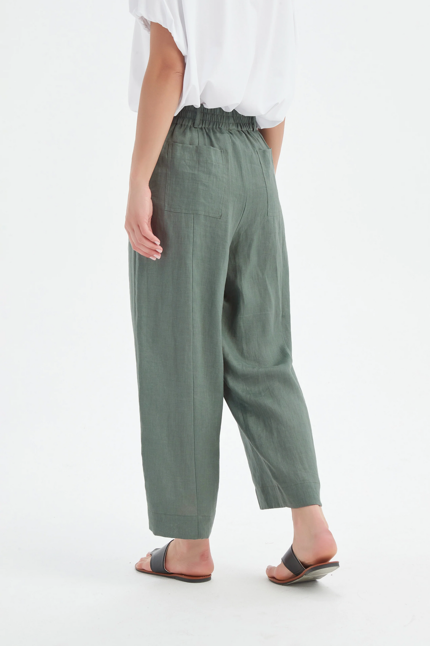 Tirelli Patch Pocket Easy Pant - Petrol