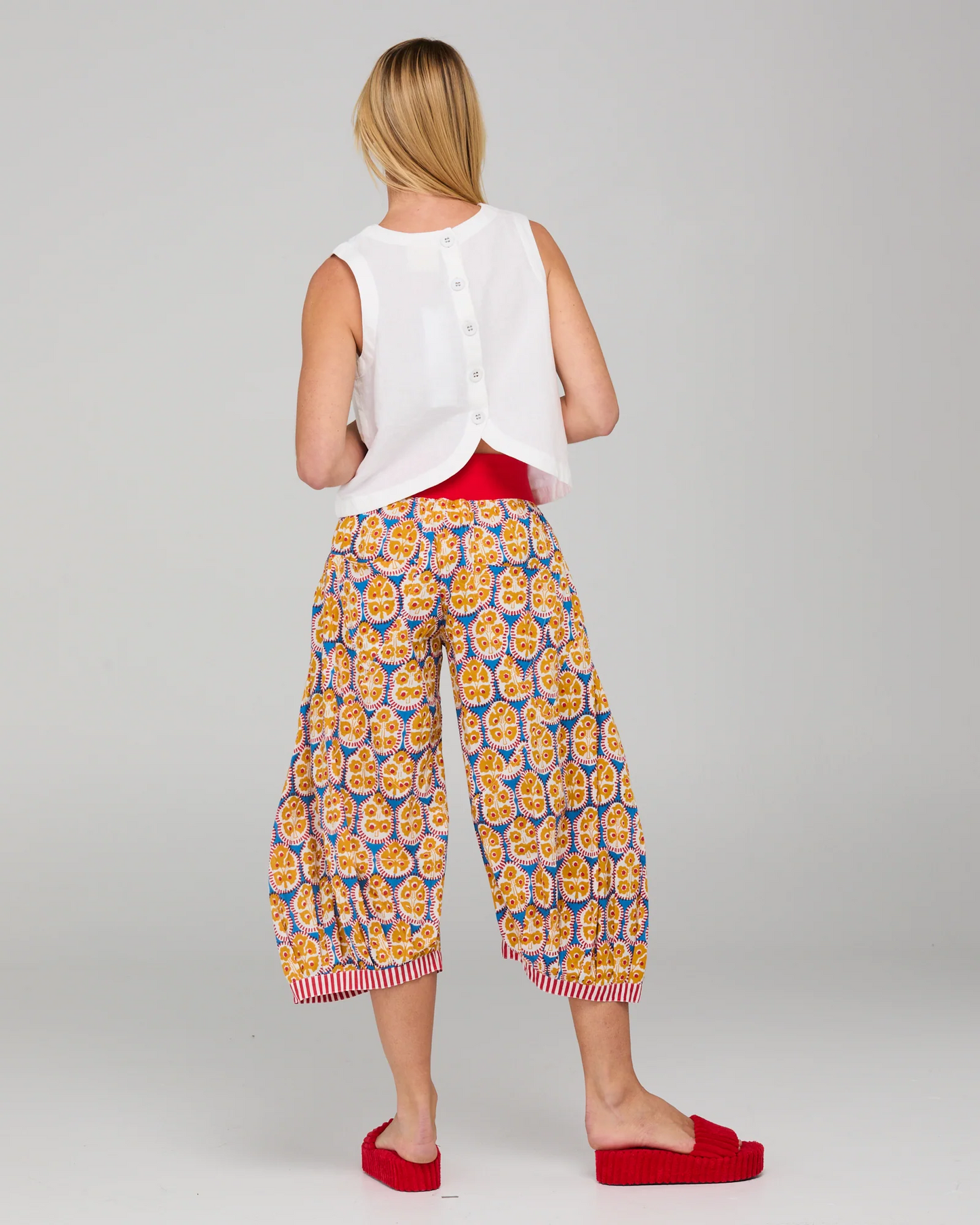 Boom Shankar Guru Pant - Emilia Blue