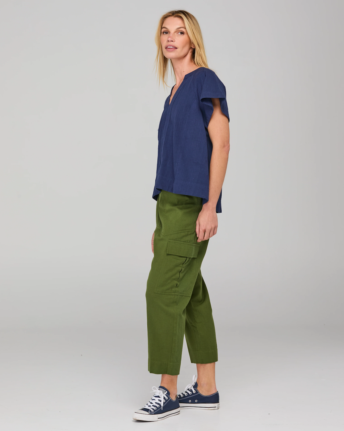 Boom Shankar Molly Cargo Pant - Khaki
