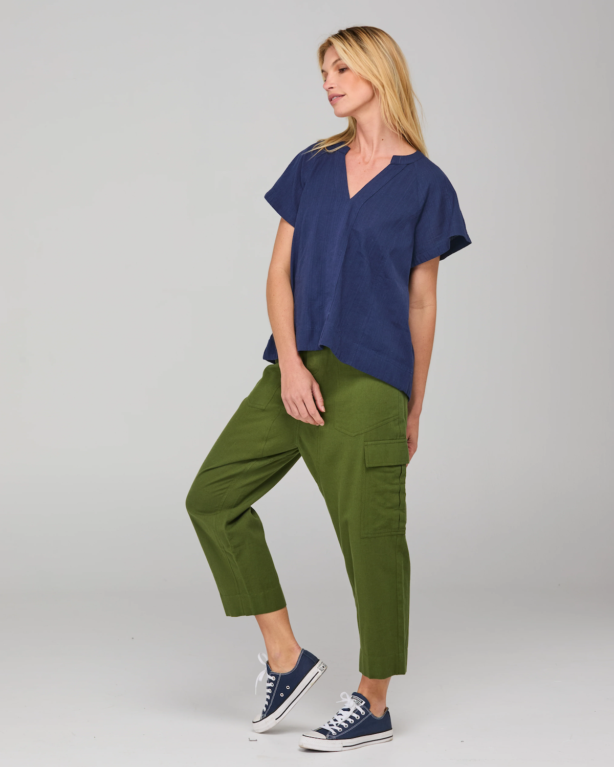 Boom Shankar Molly Cargo Pant - Khaki