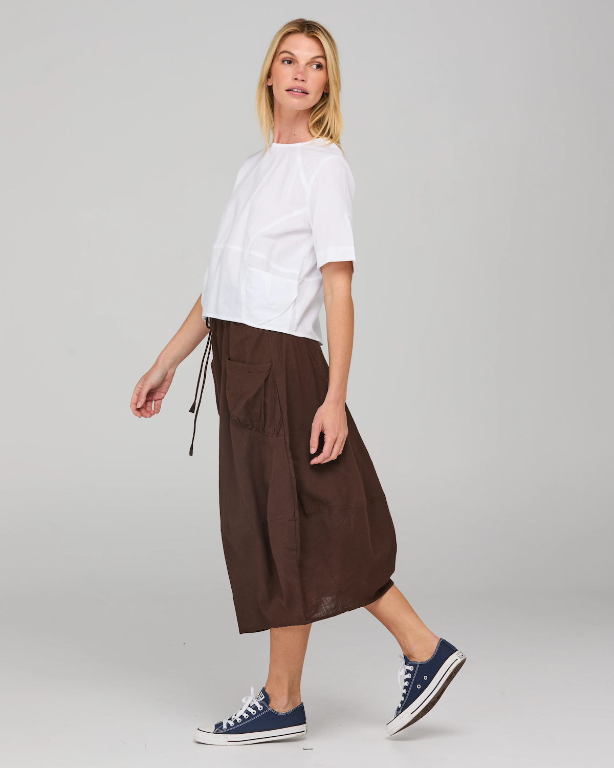 Boom Shankar Guru Skirt - Ground Coffee