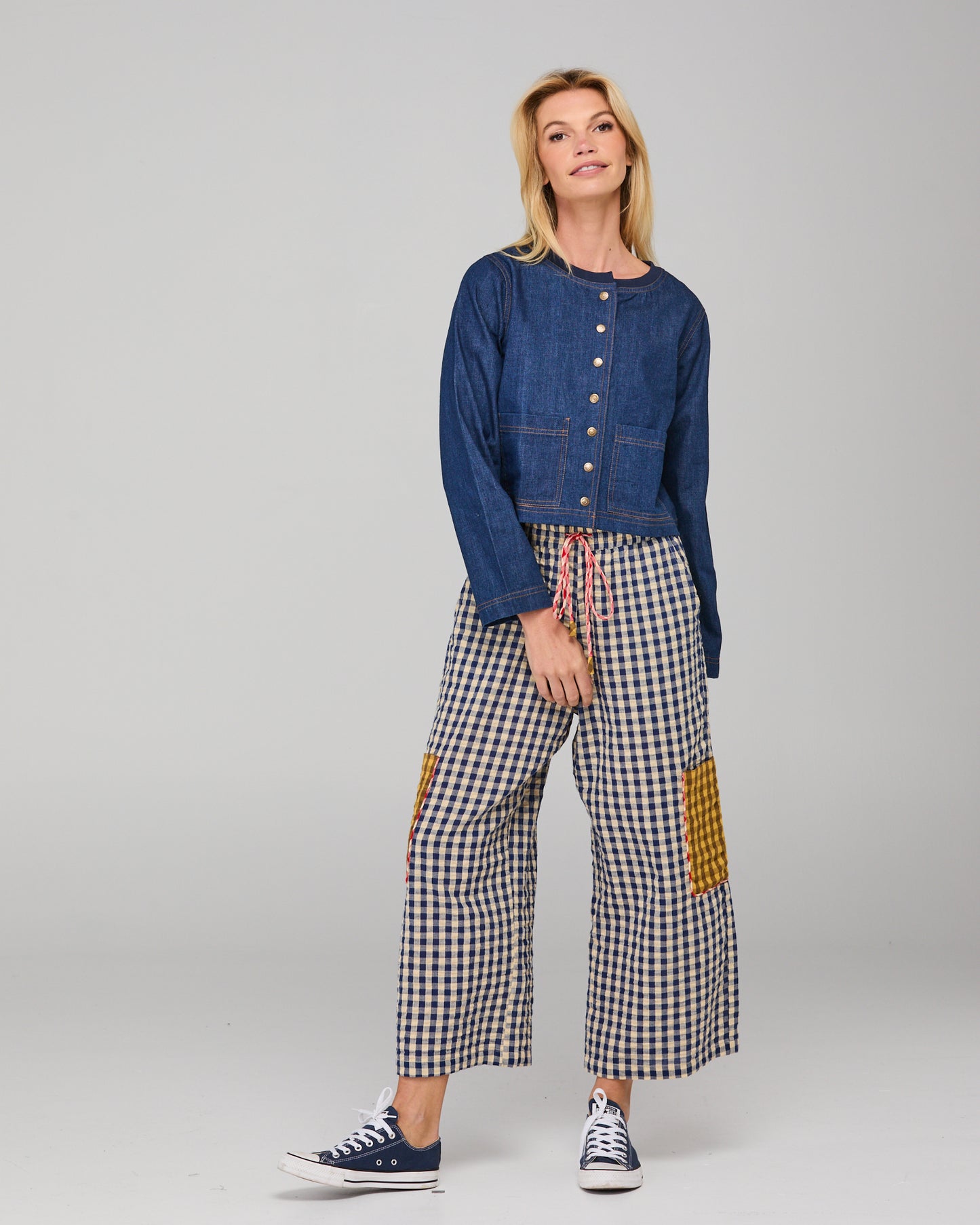 Boom Shankar Fumiko Jacket - Dark Denim