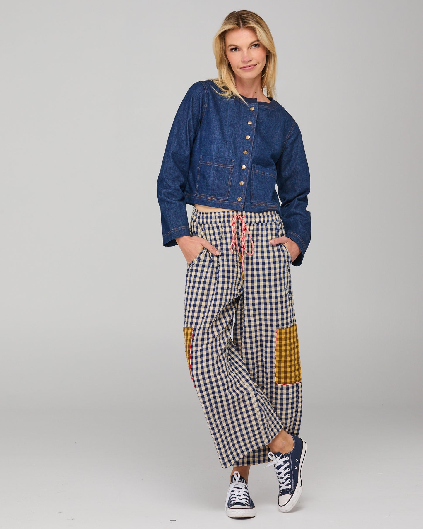 Boom Shankar Fumiko Jacket - Dark Denim