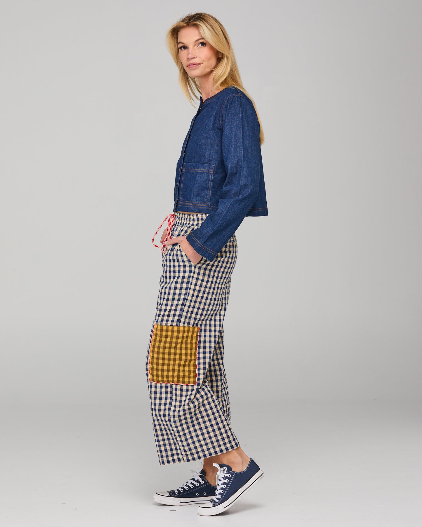 Boom Shankar Fumiko Jacket - Dark Denim