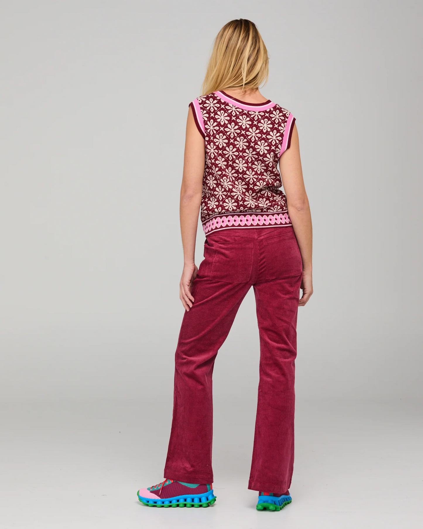 Boom Shankar Gigi Vest - Merlot