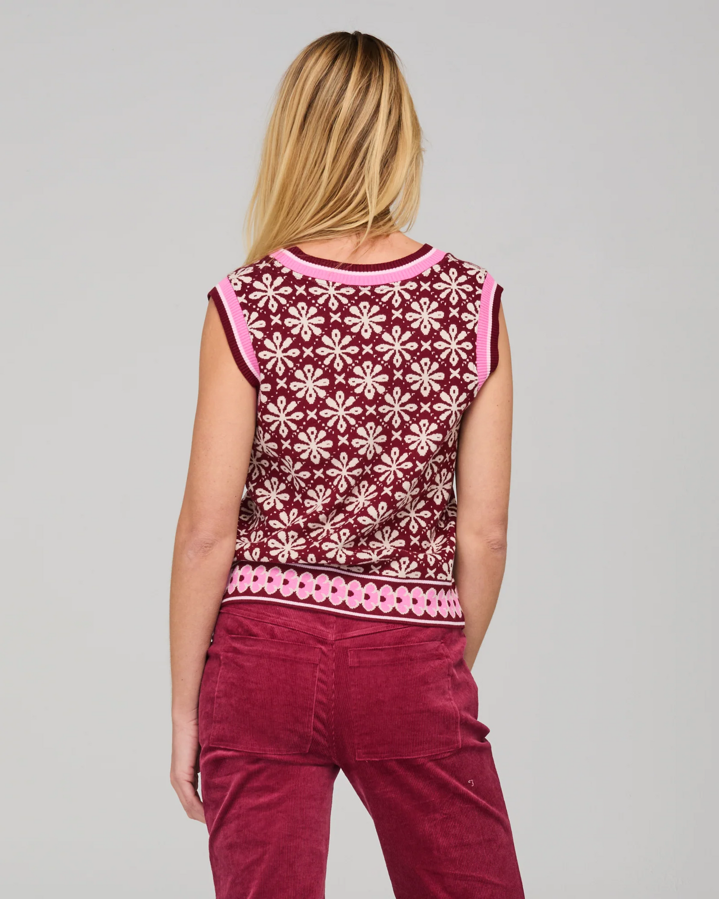 Boom Shankar Gigi Vest - Merlot