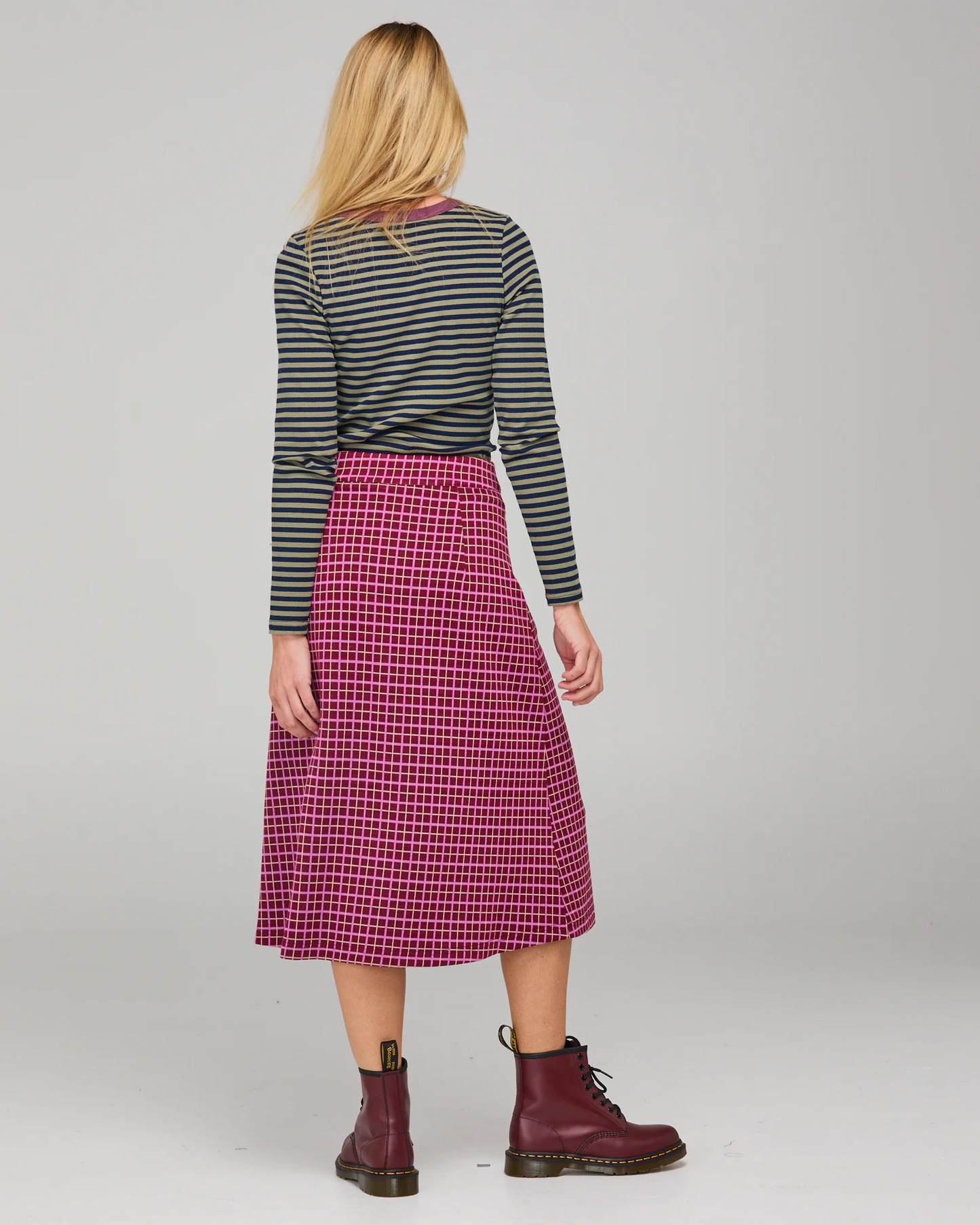 Boom Shankar Aiko Skirt - Himari Check