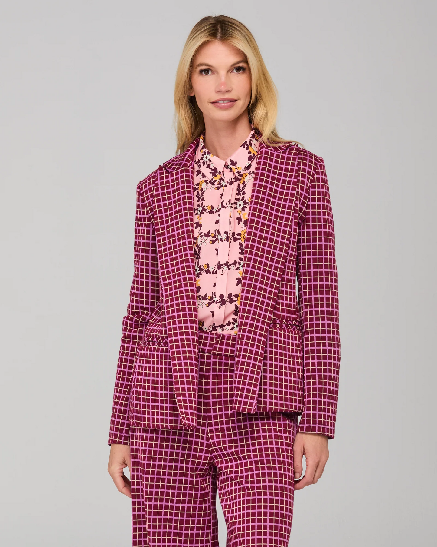 Boom Shankar Aiko Blazer - Himari Check