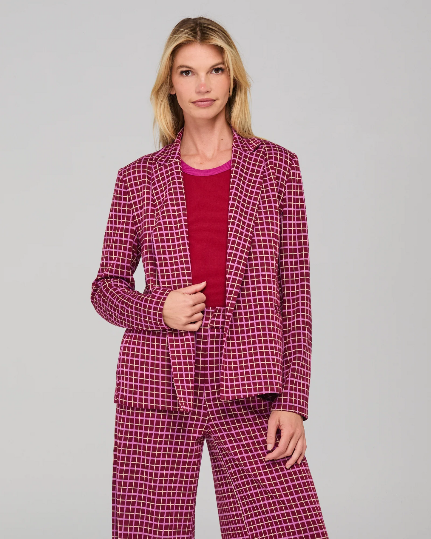 Boom Shankar Aiko Blazer - Himari Check