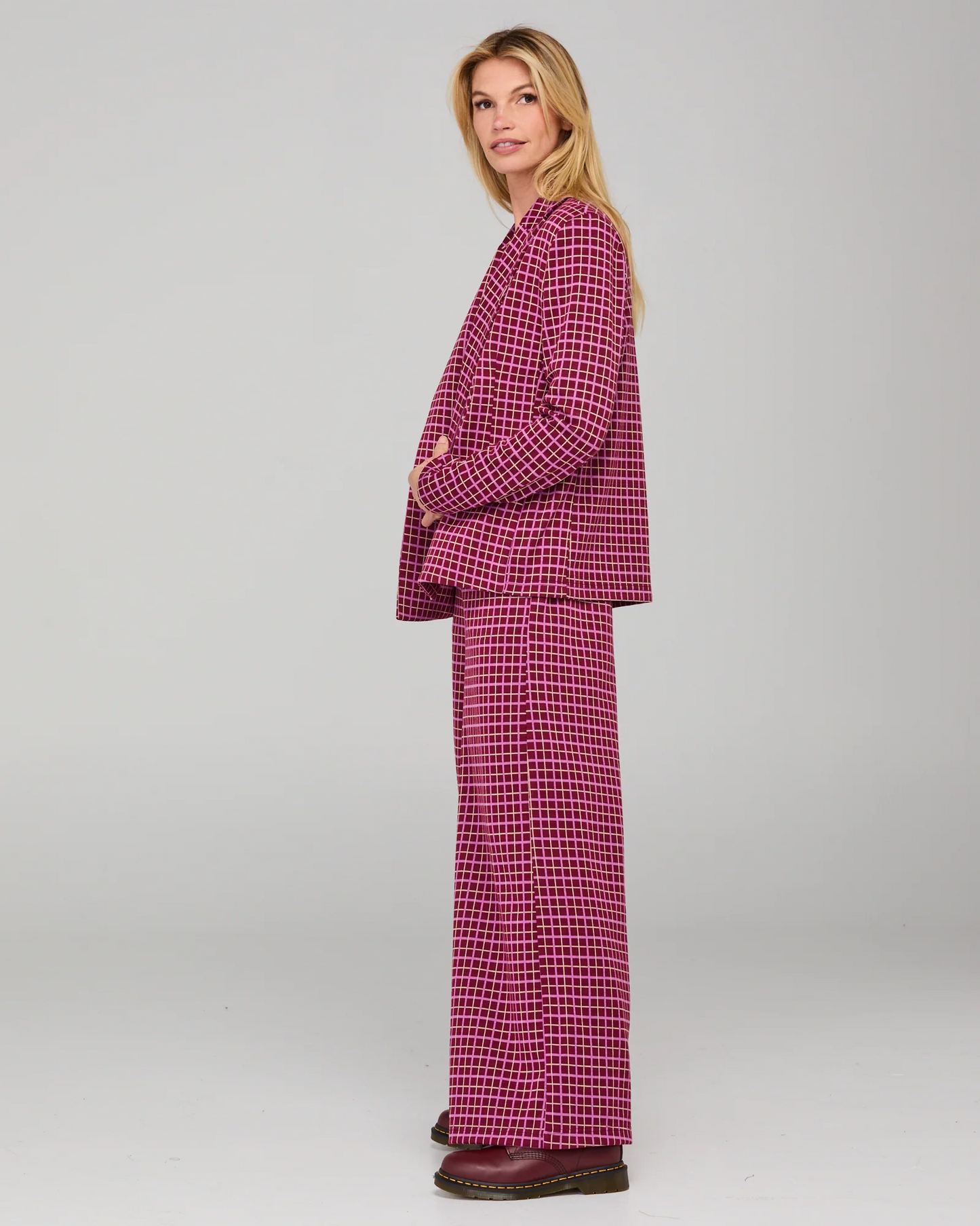 Boom Shankar Aiko Blazer - Himari Check