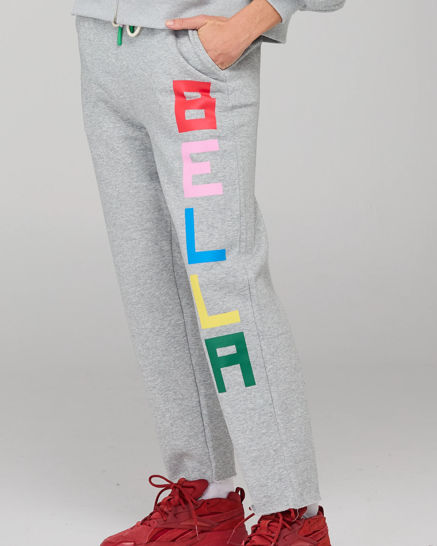 Boom Shankar Bella Track Pant - Grey Marle