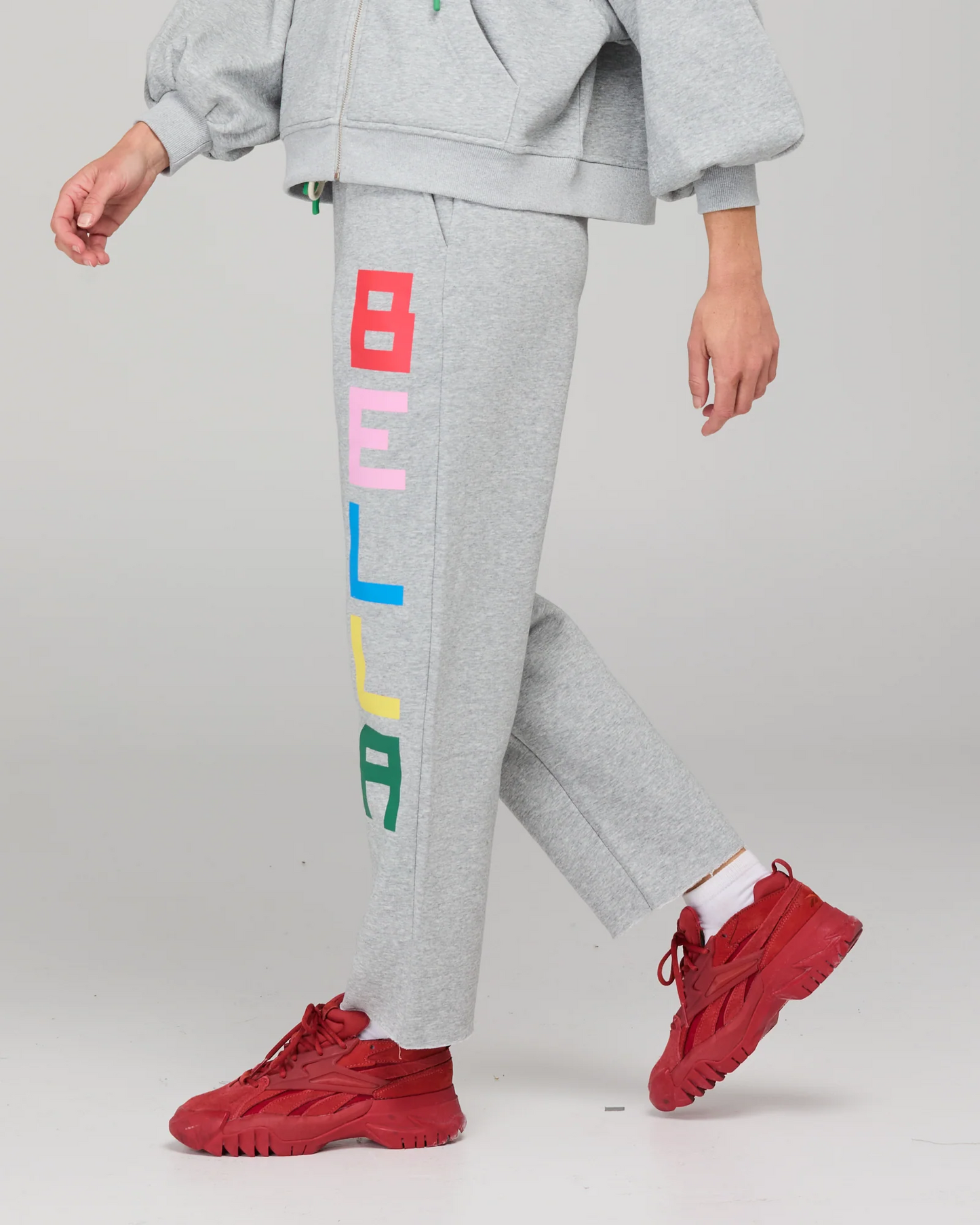 Boom Shankar Bella Track Pant - Grey Marle