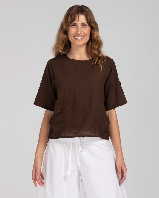 Boom Shankar Guru Top - Ground Coffee