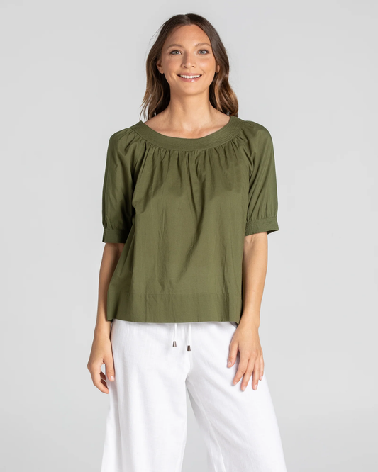 Boom Shankar Bliss Top - Khaki