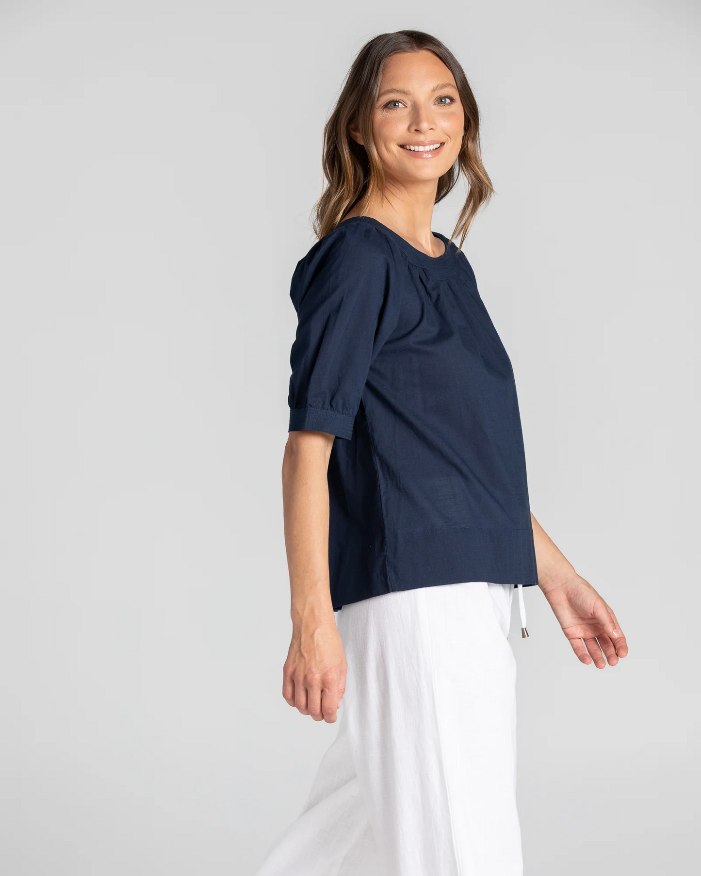 Boom Shankar Bliss Top Basic - Navy