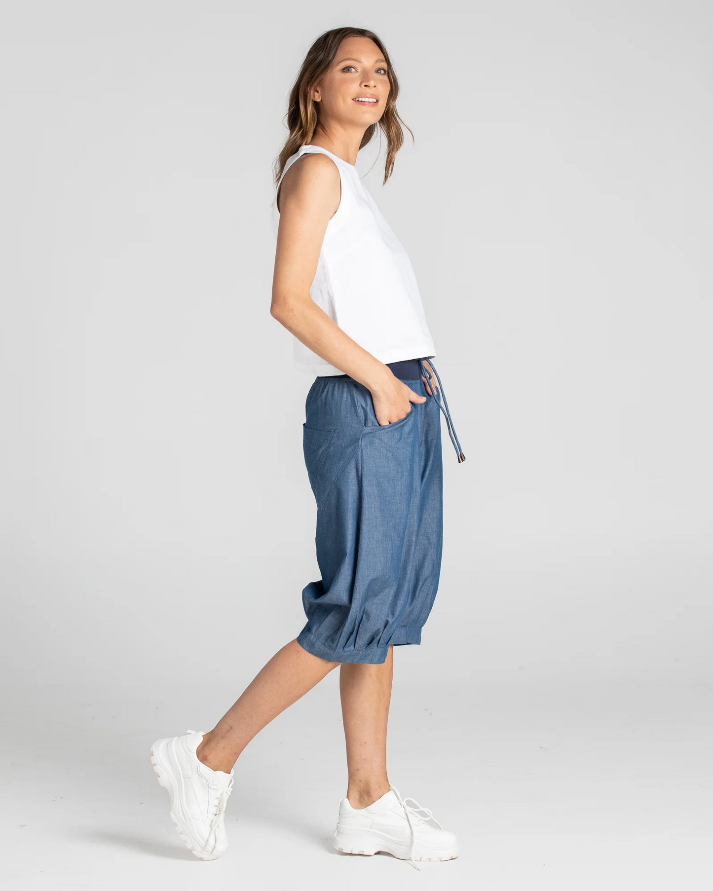 Boom Shankar Jada Short - Chambray