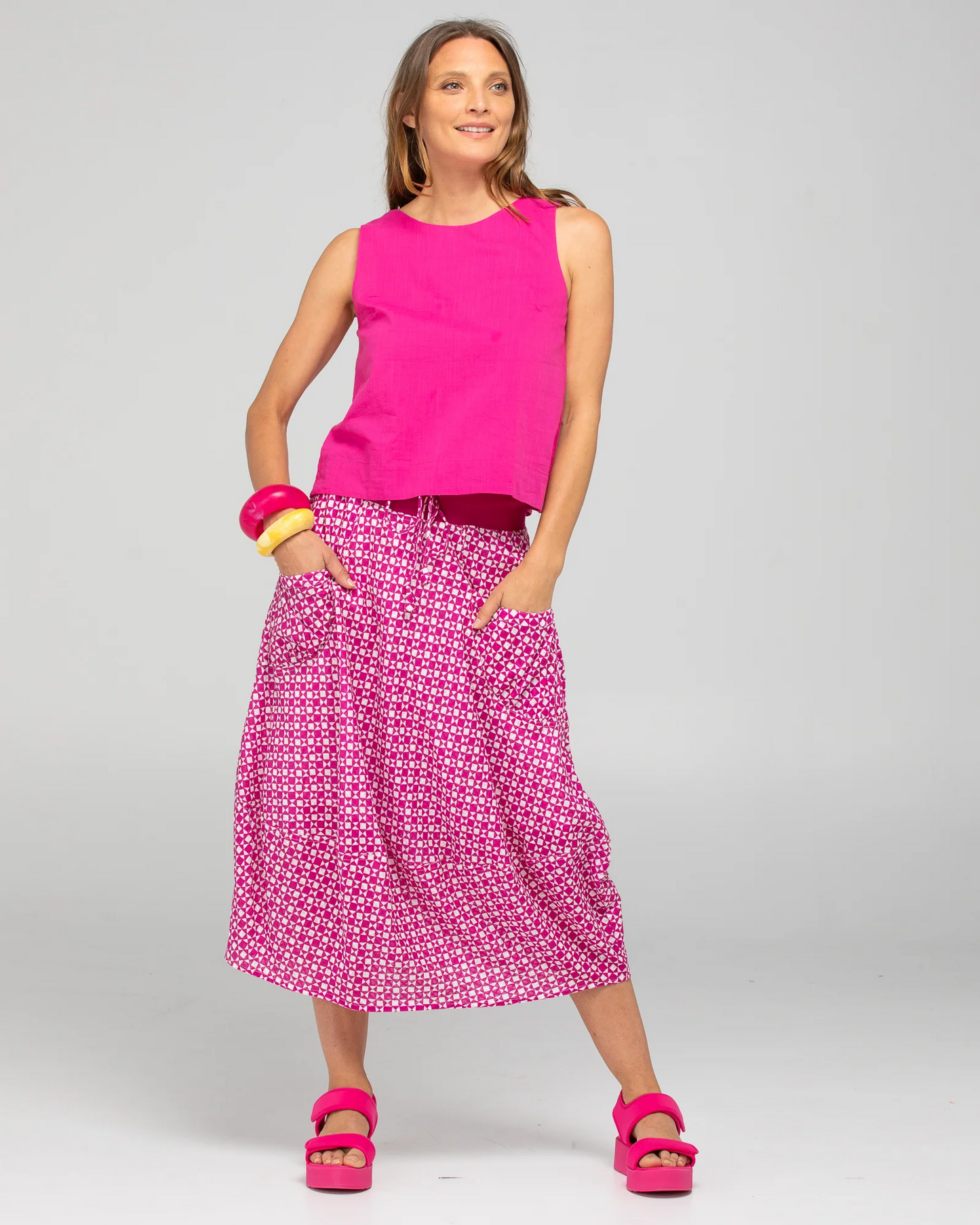 Boom Shankar Guru Skirt - Naples Viola