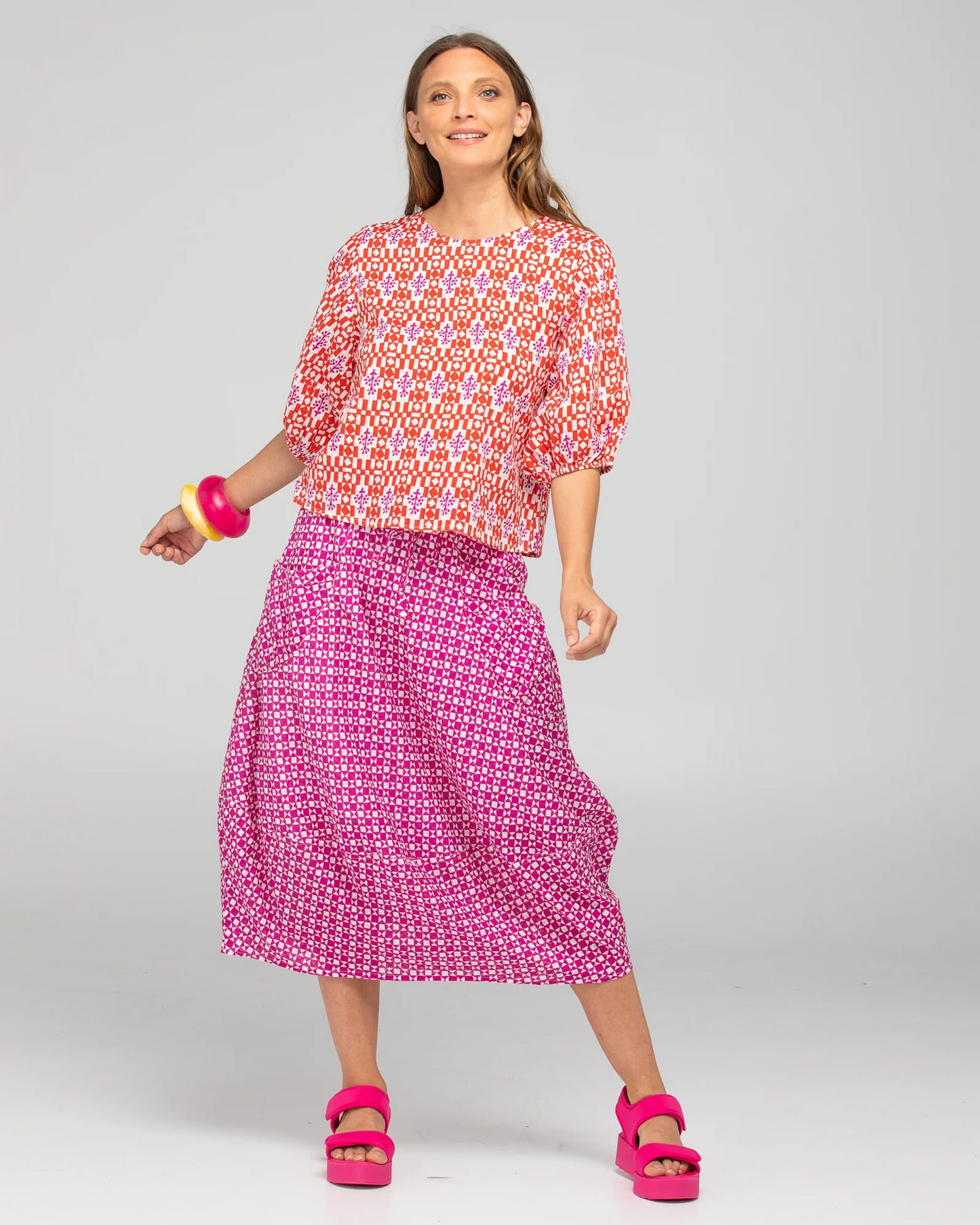Boom Shankar Guru Skirt - Naples Viola