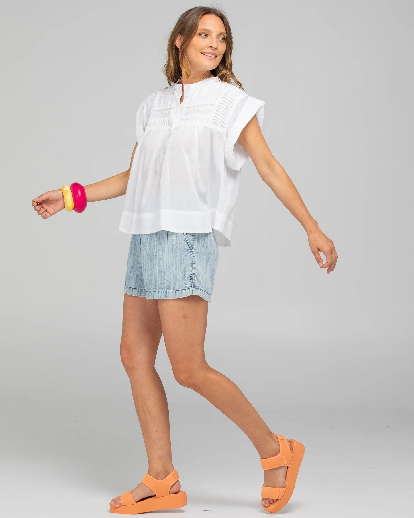 Boom Shankar Danika Top - White