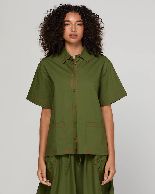 Boom Shankar Hatsu Shirt - Chive