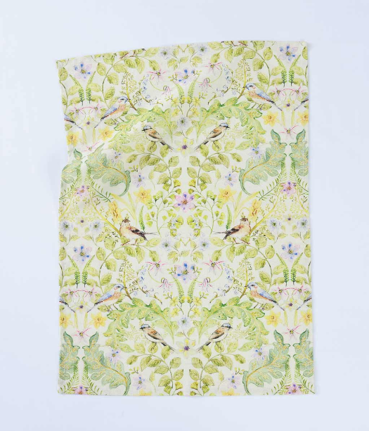 MM Linen Birdsong Tea Towel