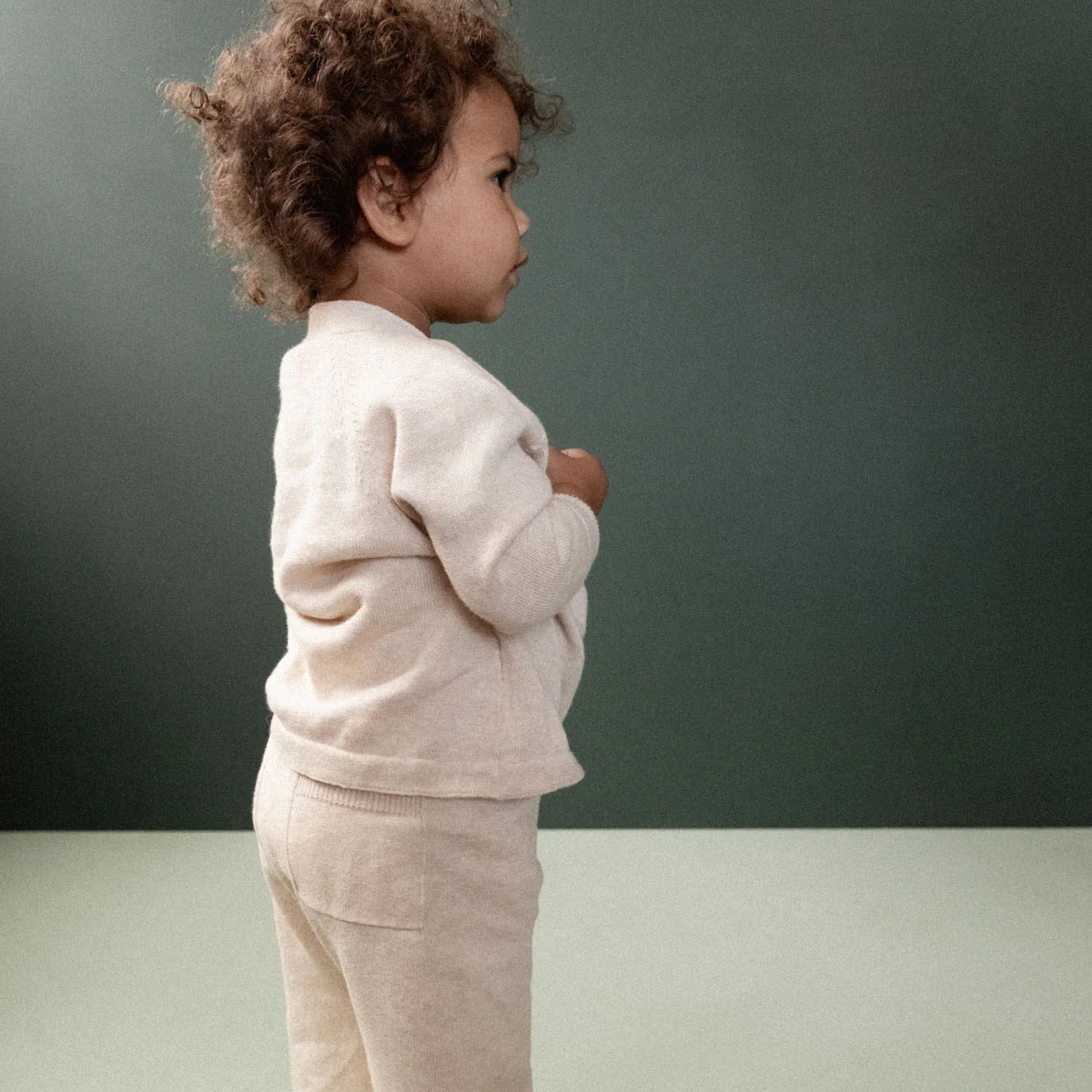 Nature Baby Cecil Pant - Oatmeal Marl