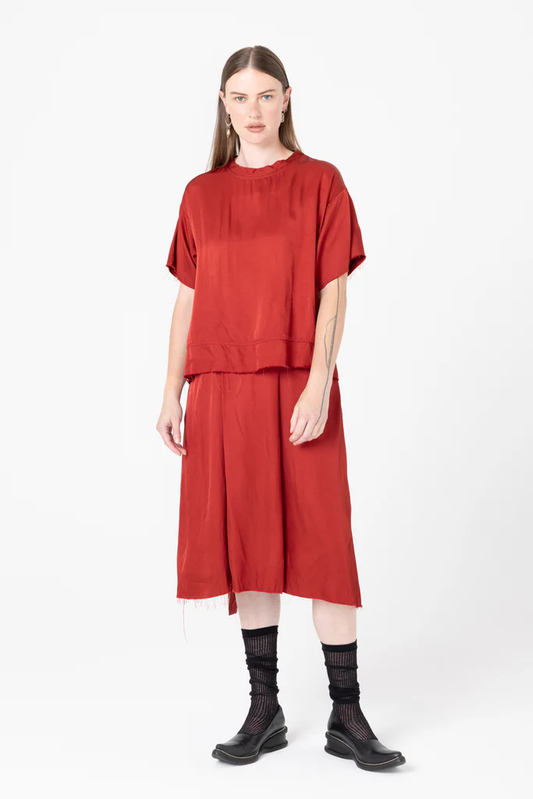 Company of Strangers Extension Dress - Brick