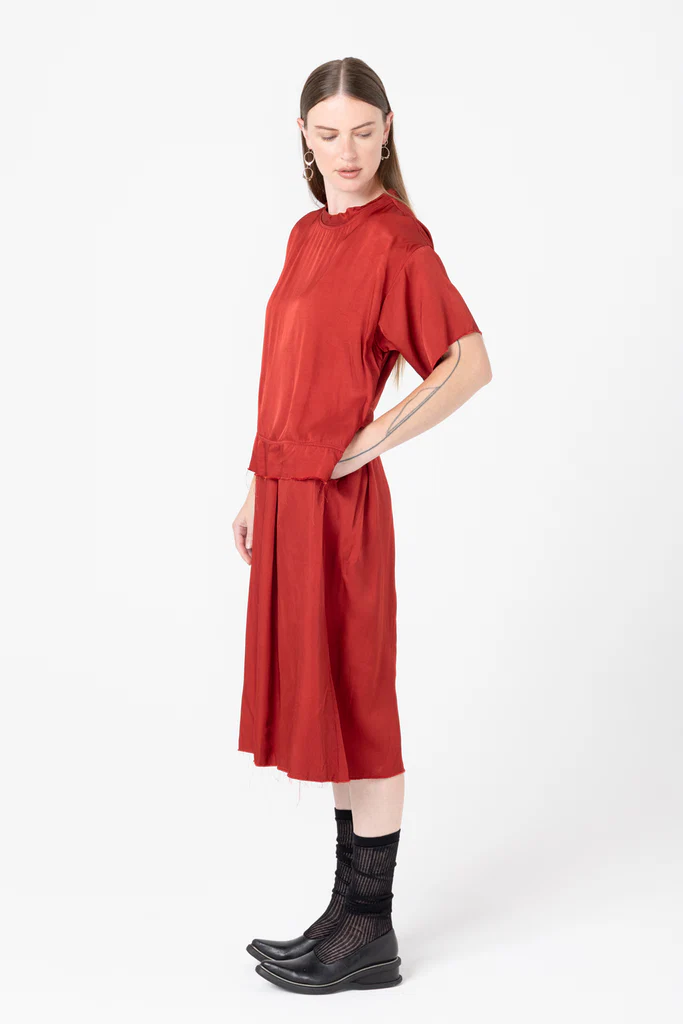 Company of Strangers Extension Dress - Brick
