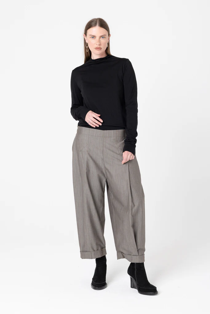 Company of Strangers Calibrate Pant - Tan Stripe