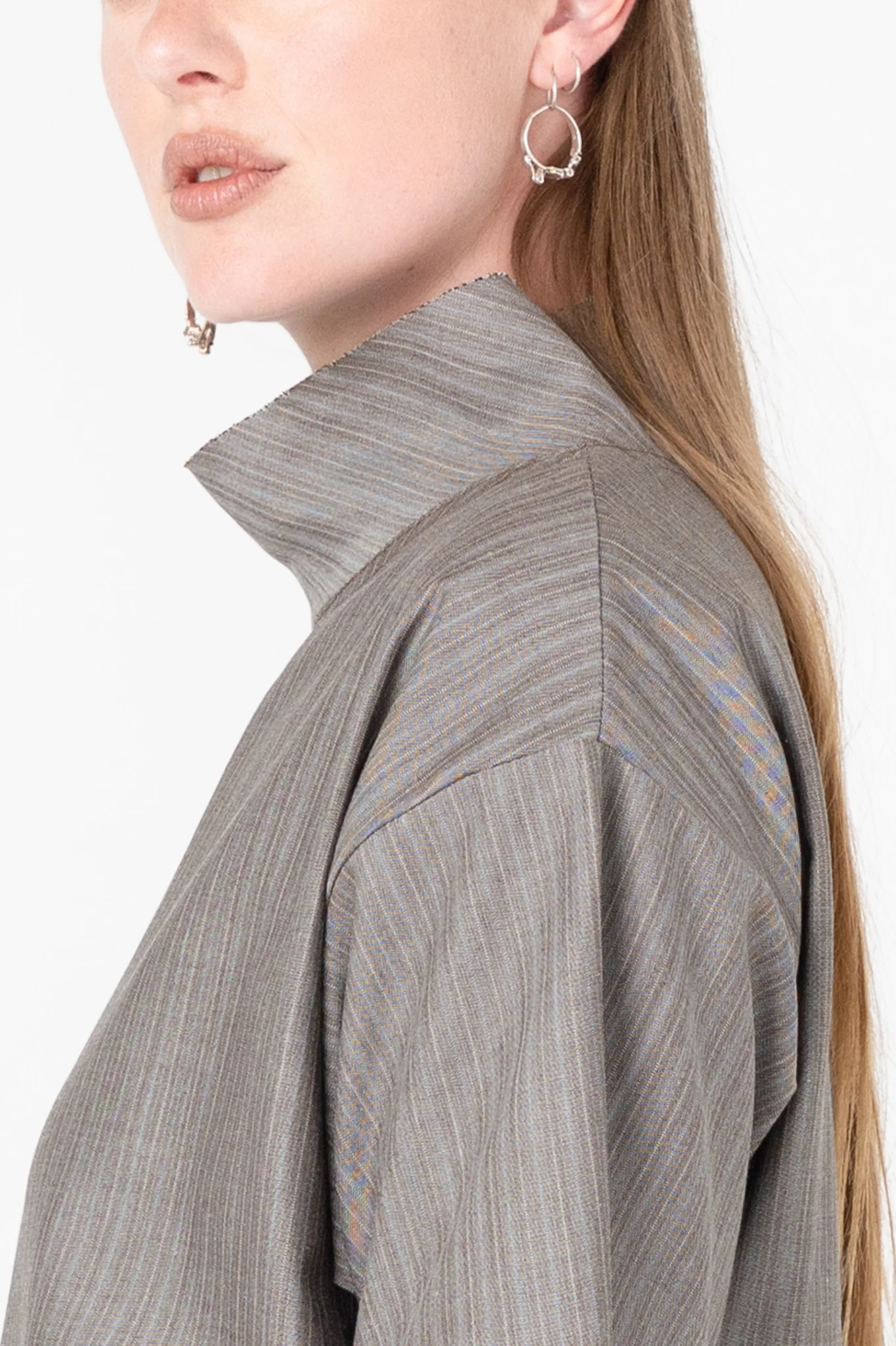 Company of Strangers Fax Tee - Tan Stripe