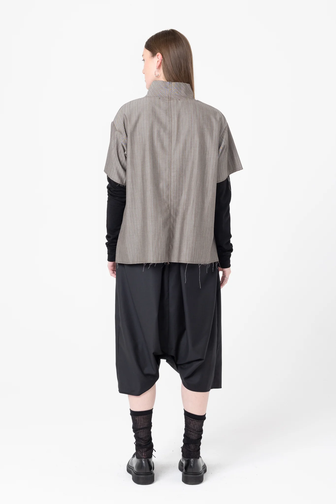 Company of Strangers Fax Tee - Tan Stripe