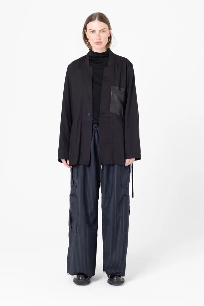Company of Strangers Hotel Jacket - Black Twill