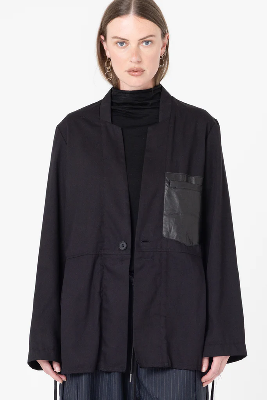 Company of Strangers Hotel Jacket - Black Twill