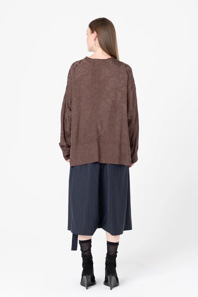 Company of Strangers Tangle Sweater - Cacao Jaquard