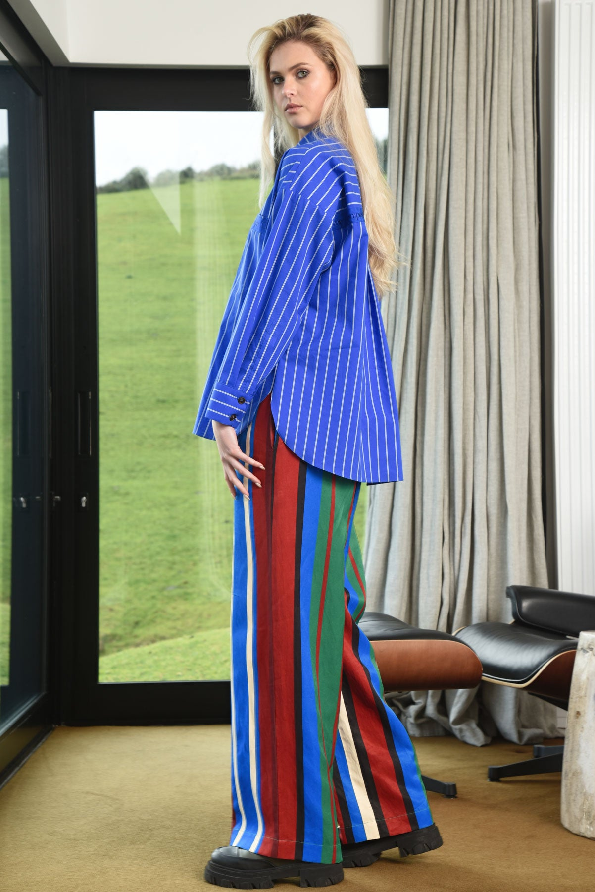 Cooper Walk With Me Trouser - Stripe