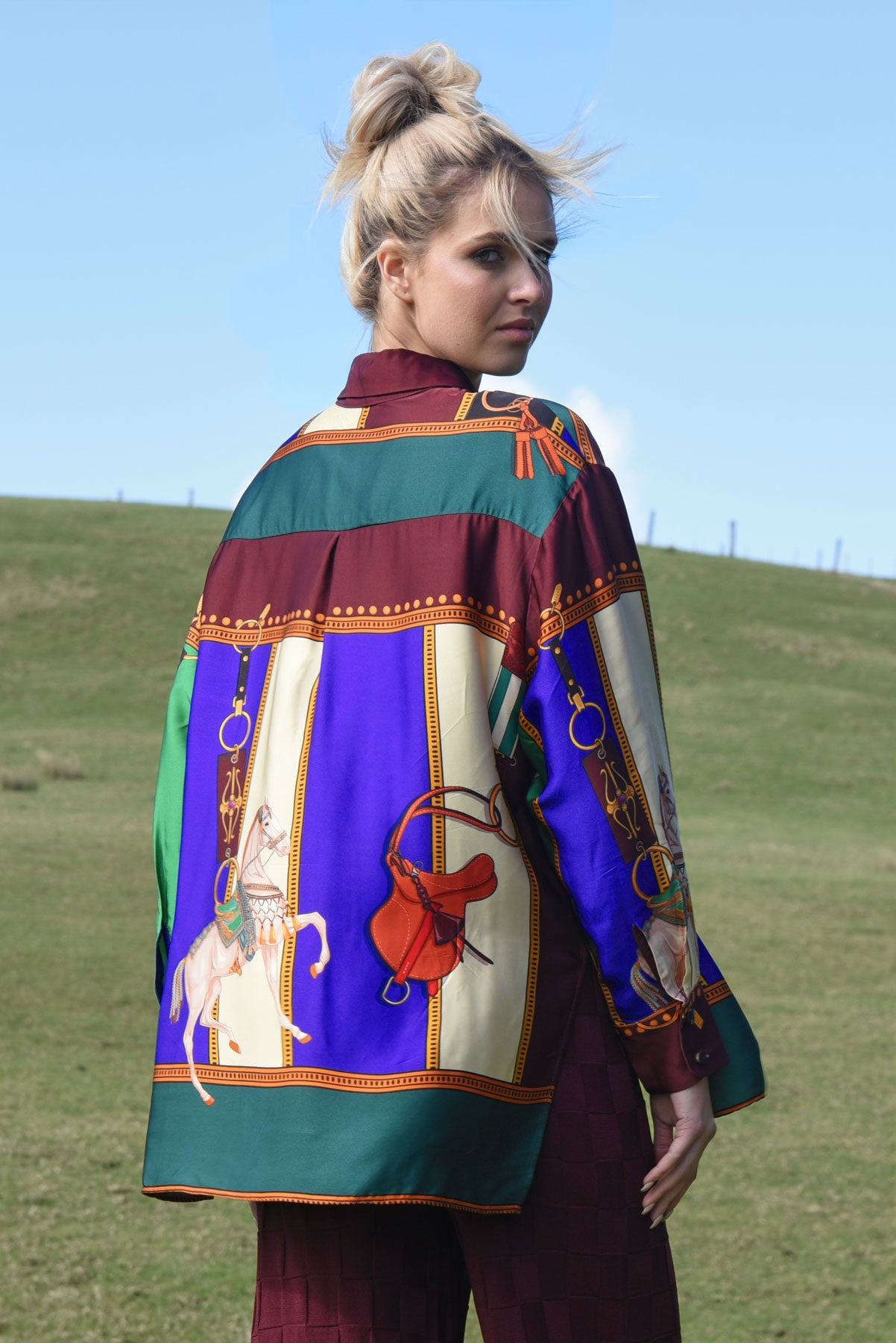 Cooper Let the Sun Shine Shirt - Horse Multi