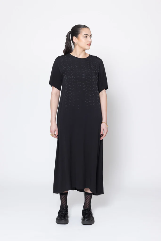 Company Of Strangers Alters Dress - Black Scatter