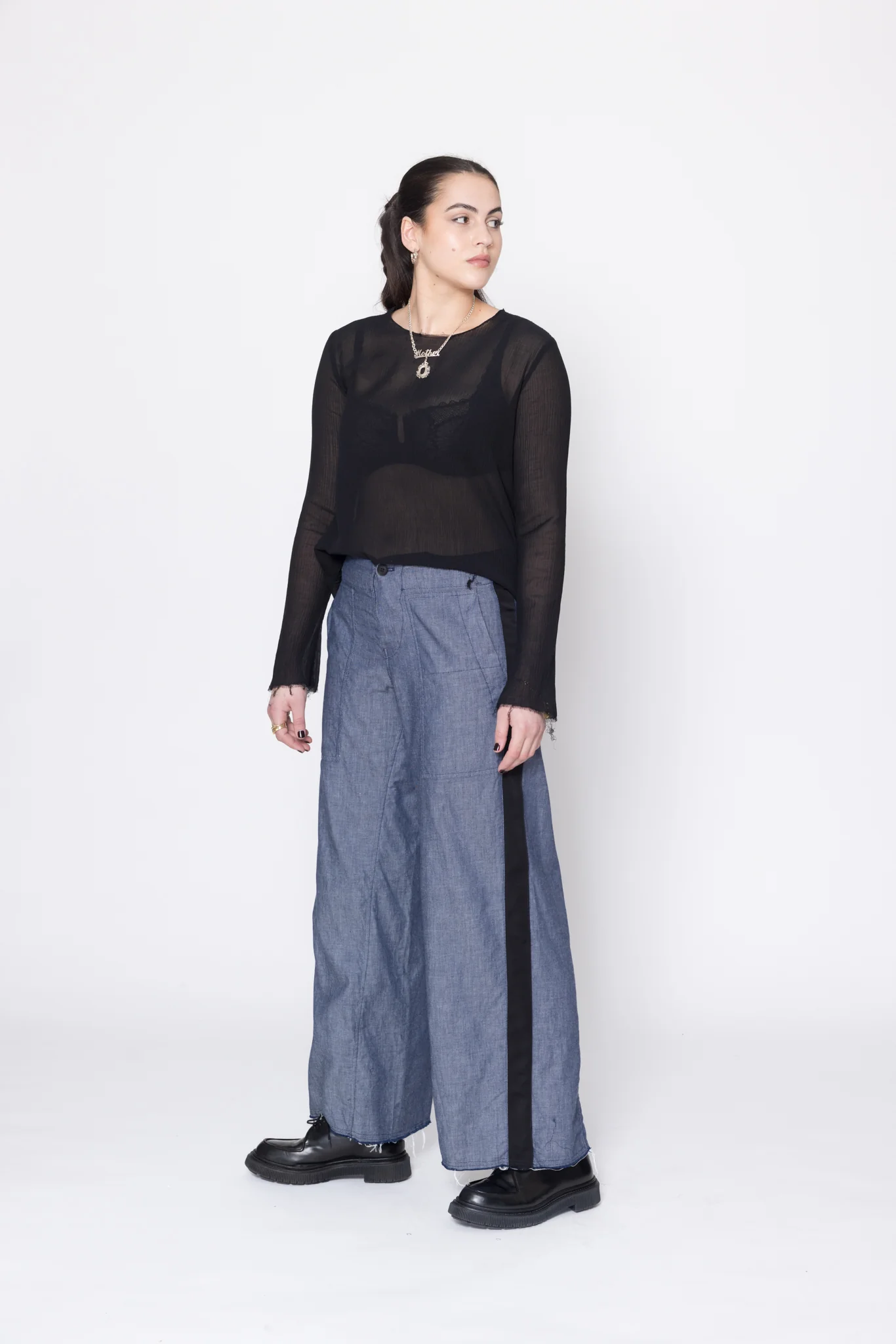 Company of Strangers Joy Pants - Denim Blue