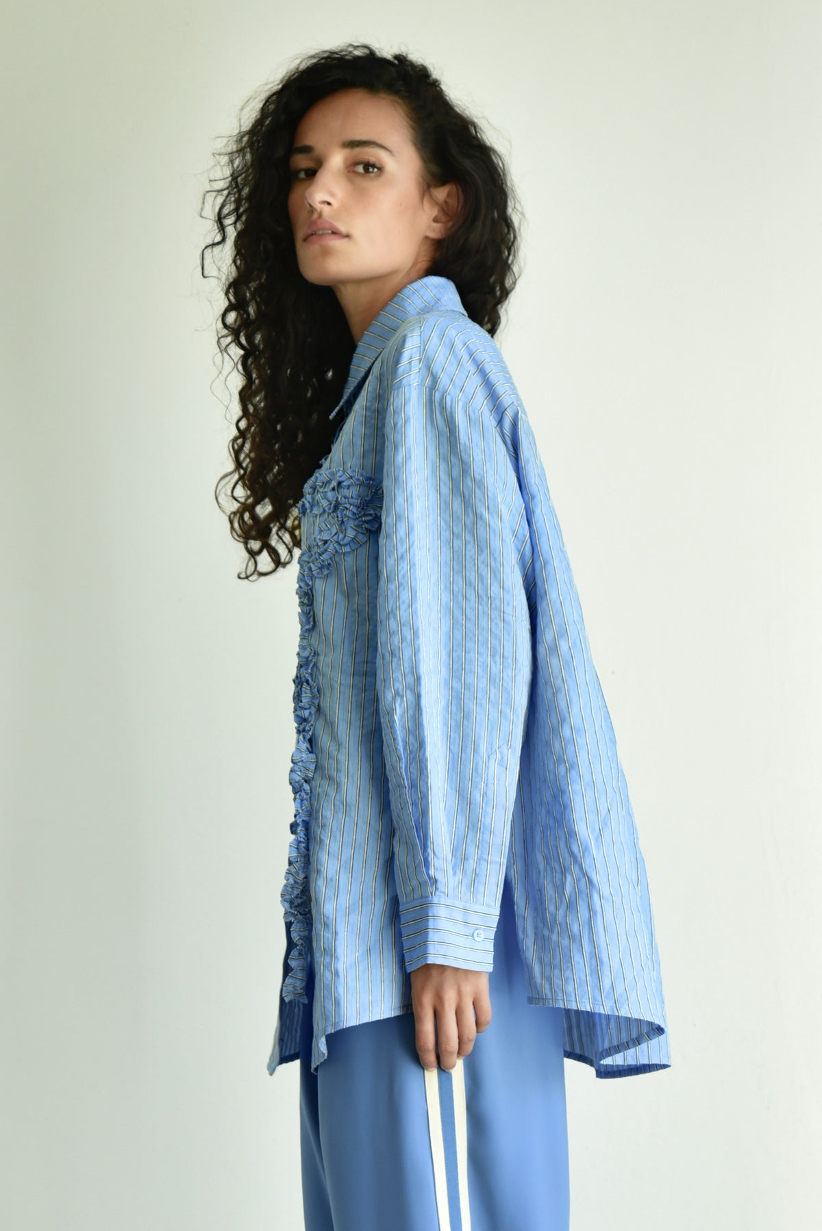 Cooper As Star As It Goes Shirt - Blue Stripe